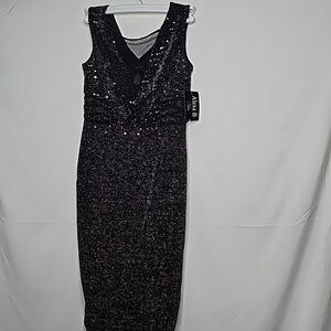 alexa b nites black dress Dresses | Nwt Alexa B Nites Navy Velvet 10 | Color: Blue | Size: 10 Size:Pre-order Size 7-8 See Pics And Video Court Iris Dress 3/4 Sleeve